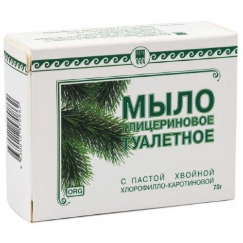Купить Мыло туалетное глицериновое Фитолон с пастой хвойной хлорофилло-каротиновой  г. Одинцово  