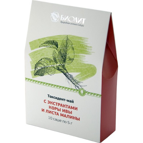 Купить Токсидонт-май с экстрактами коры ивы и листа малины  г. Одинцово  